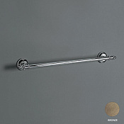Simas Accessori Victoria Полотенцедержатель 65,5 см, подвесной, цвет: бронза глянцевая 260206 br