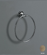 Simas Accessori Victoria Полотенцедержатель-кольцо d22 см, подвесной, цвет: бронза глянцевая 260205 br