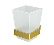 Wasserkraft Sauer Подстаканник с стаканом, одинарный, цвет: золото глянцевое K-7928