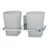 Wasserkraft Leine Стаканы с держателем, стеклянные матовые, цвет: хром K-5028D