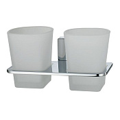 Wasserkraft Leine Стаканы с держателем, стеклянные матовые, цвет: хром K-5028D