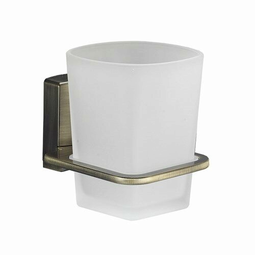Wasserkraft Exter Стакан с держателем подвесной, стеклянный матовый, цвет: бронза K-5228