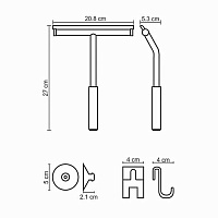 Wasserkraft Скребок K-211W