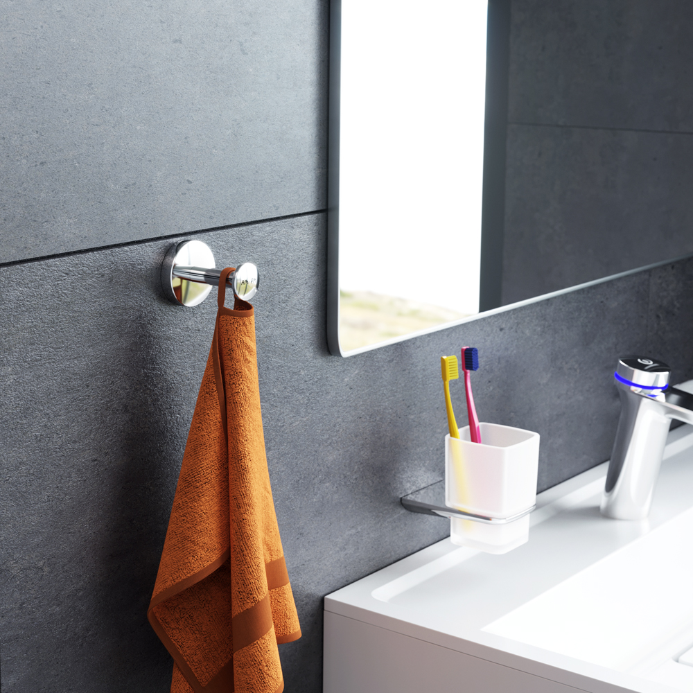 Am.Pm Inspire V2.0 Крючок для полотенец одинарный, подвесной, цвет: хром глянцевый A50A35800