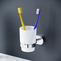 Am.Pm Sense L Стакан подвесной, стеклянный, цвет: хром глянцевый A7434300