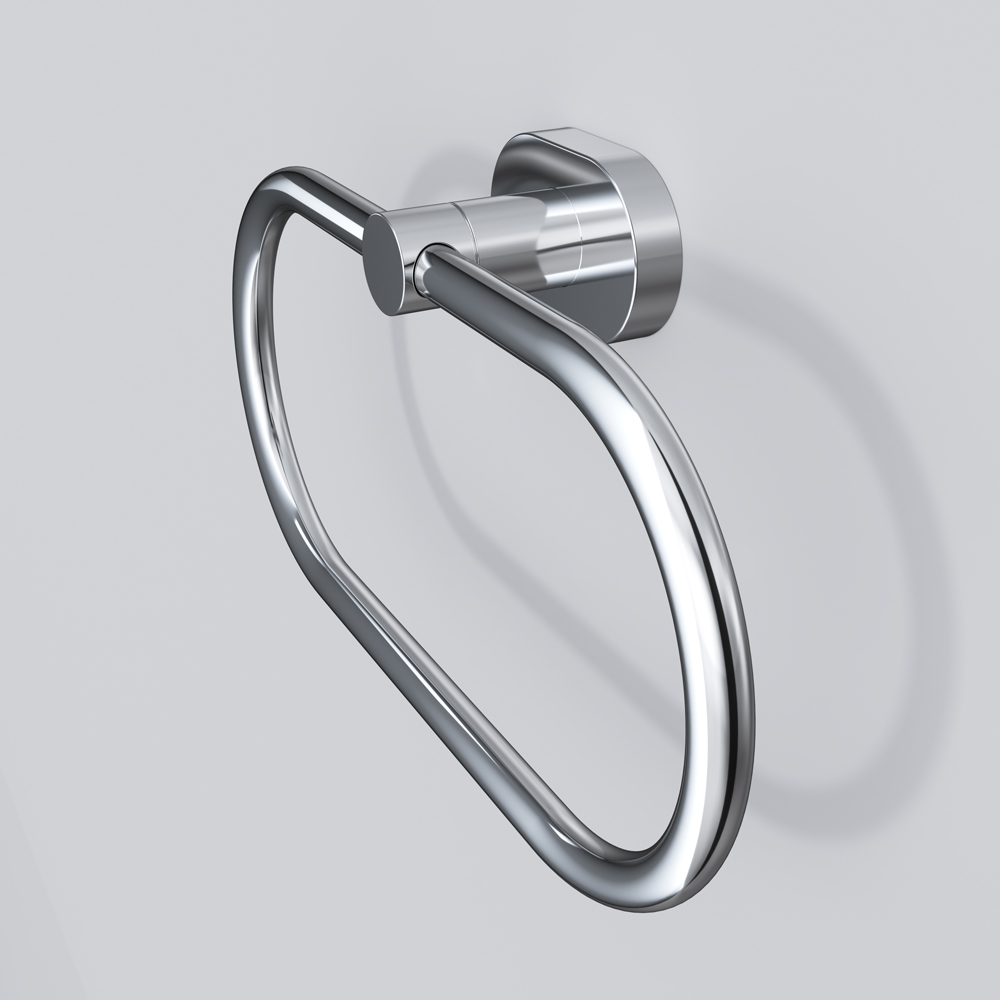 Am.Pm Sense L Полотенцедержатель 21х11,8 см, подвесной, цвет: хром глянцевый A7434400