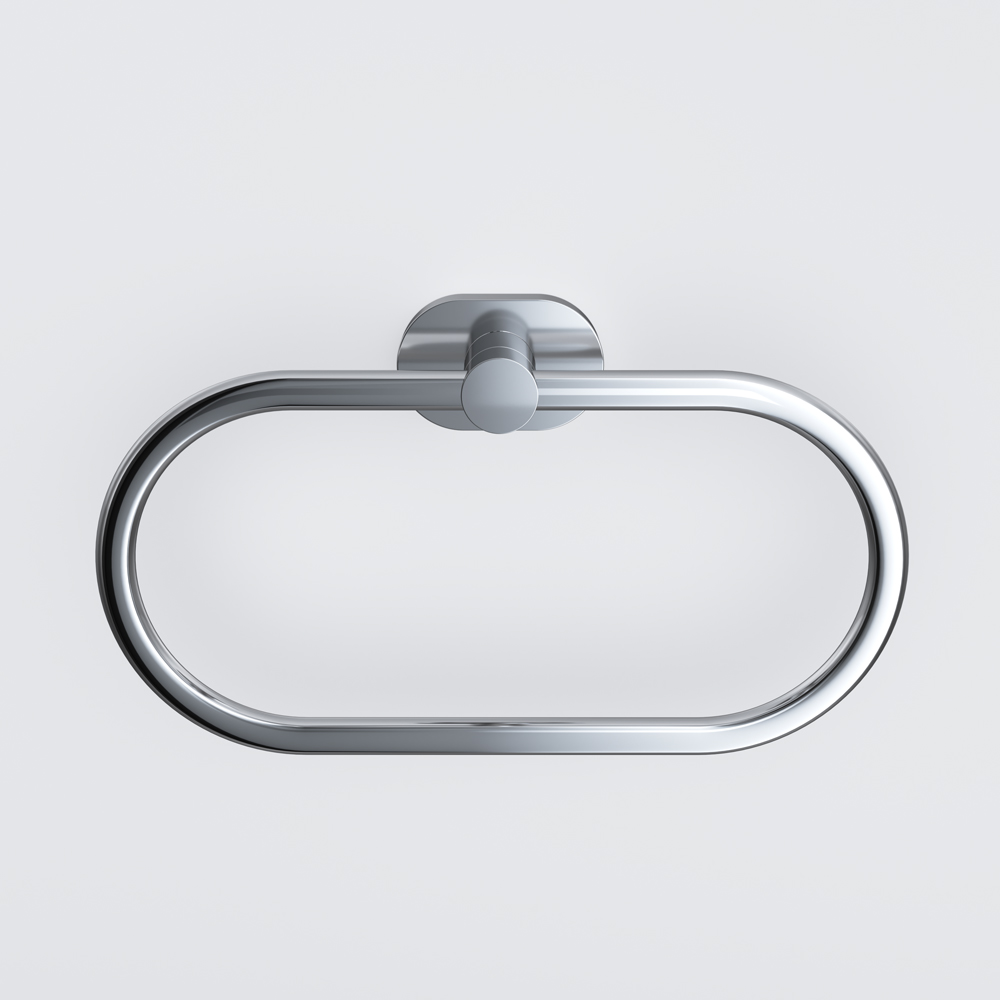 Am.Pm Sense L Полотенцедержатель 21х11,8 см, подвесной, цвет: хром глянцевый A7434400