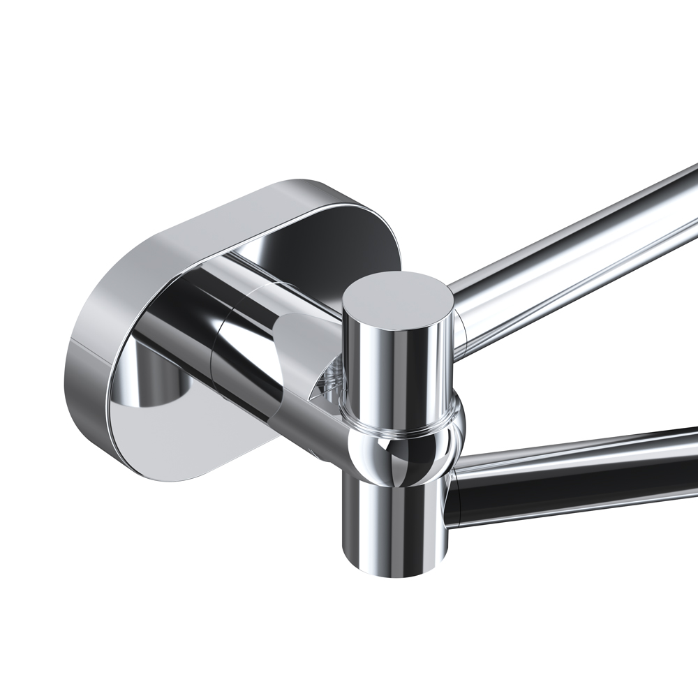 Am.Pm Sense L Полотенцедержатель 38 см, подвесной, поворотный двойной, цвет: хром глянцевый A7432600