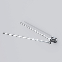 Am.Pm Sense L Полотенцедержатель 38 см, подвесной, поворотный двойной, цвет: хром глянцевый A7432600