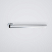 Am.Pm Sense L Полотенцедержатель 38 см, подвесной, поворотный двойной, цвет: хром глянцевый A7432600