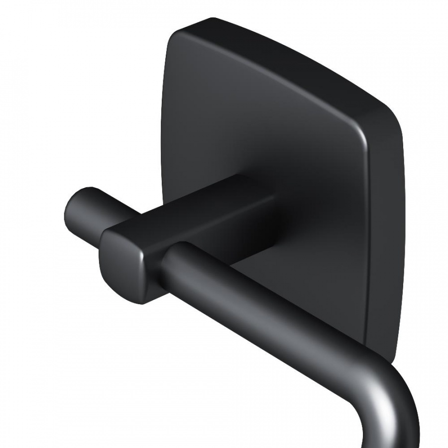 Am.Pm Gem Держатель туалетной бумаги открытый, подвесной, цвет: черный матовый A9034122