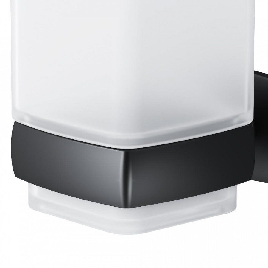 Am.Pm Gem Стакан подвесной, стеклянный, цвет: черный матовый A9034322