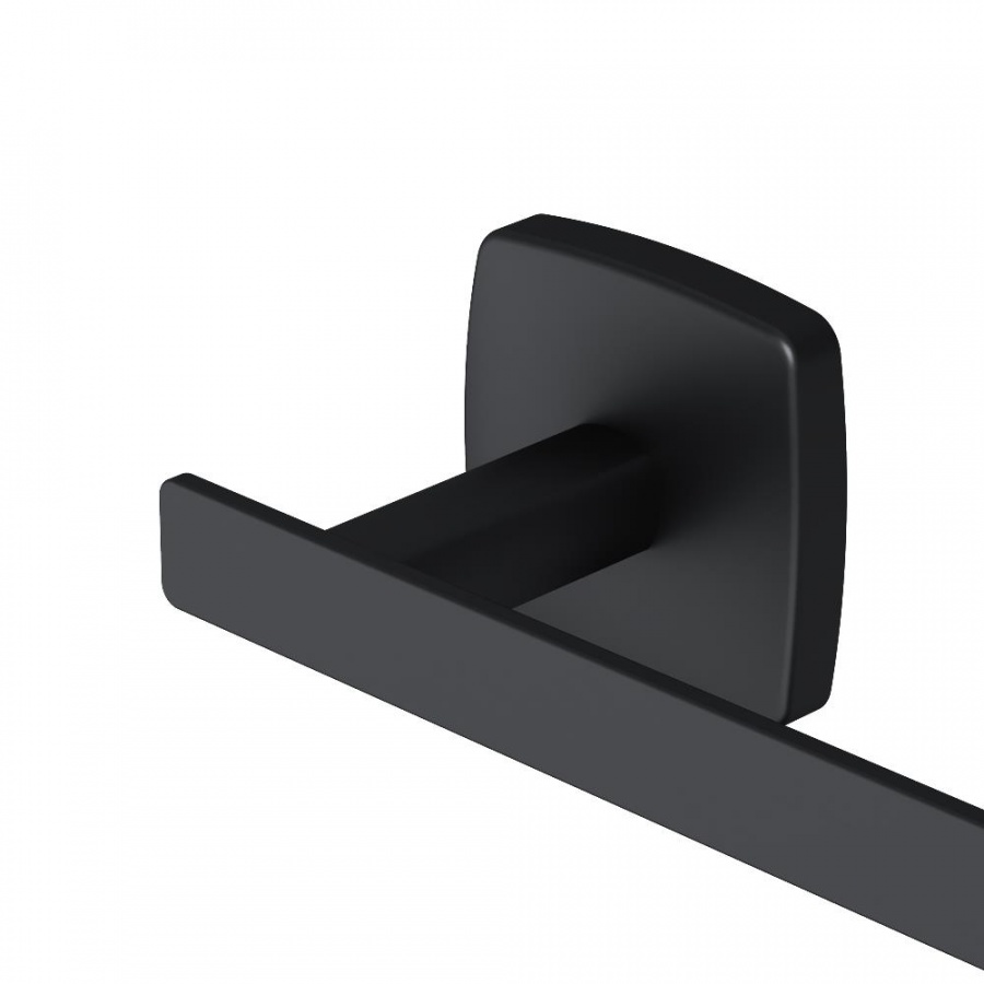 Am.Pm Gem Полотенцедержатель 50 см, подвесной, цвет: черный матовый A90346422