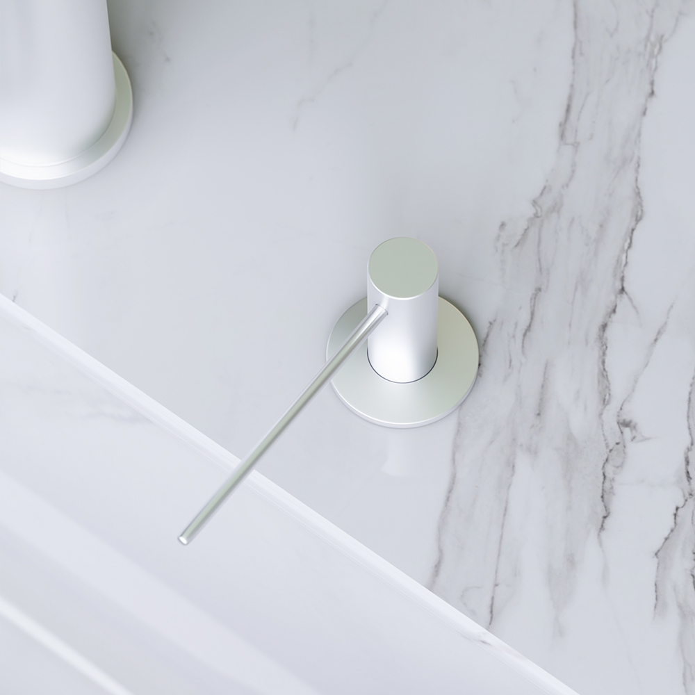 Am.Pm Gem Дозатор для жидкого мыла, встраиваемый, цвет: сатин брашированный A9037211