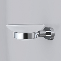 Am.Pm Sense Мыльница со стеклянной чашей, подвесная, цвет: хром глянцевый A7434200