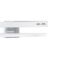 Am.Pm Sense L Полка подвесная 34 см, угловая, цвет: серебро матовое A7456100