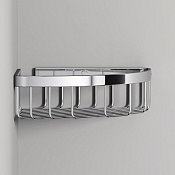 Am.Pm Sense L Полка-корзина 30 см, угловая, цвет: хром глянцевый A7452100