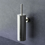Am.Pm Sense L Ершик для унитаза подвесной с колбой из нержавеющей стали, цвет: сатин брашированный A7433600