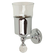 Migliore Amerida Cтакан настенный, стекло, Swarovski, цвет: хром 16574