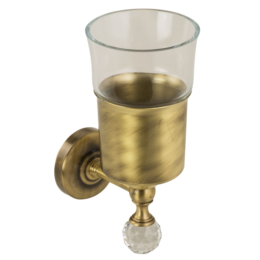 Migliore Amerida Cтакан настенный, стекло, Swarovski, цвет: бронза 16573