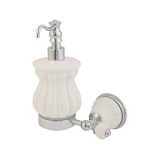 Migliore Olivia Дозатор для жидкого мыла, подвесной, керамическая колба, цвет: хром 17484