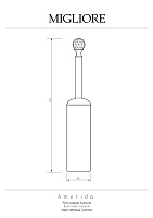 Migliore Amerida Ершик напольный, Swarovski, цвет: хром 16579