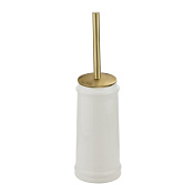 Migliore Mirella/Fortuna Ершик для унитаза напольный с керамической колбой, цвет: бронза 30029