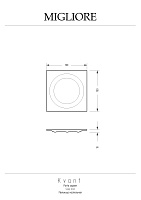 Migliore Kvant Мыльница настольная, цвет: хром 29744