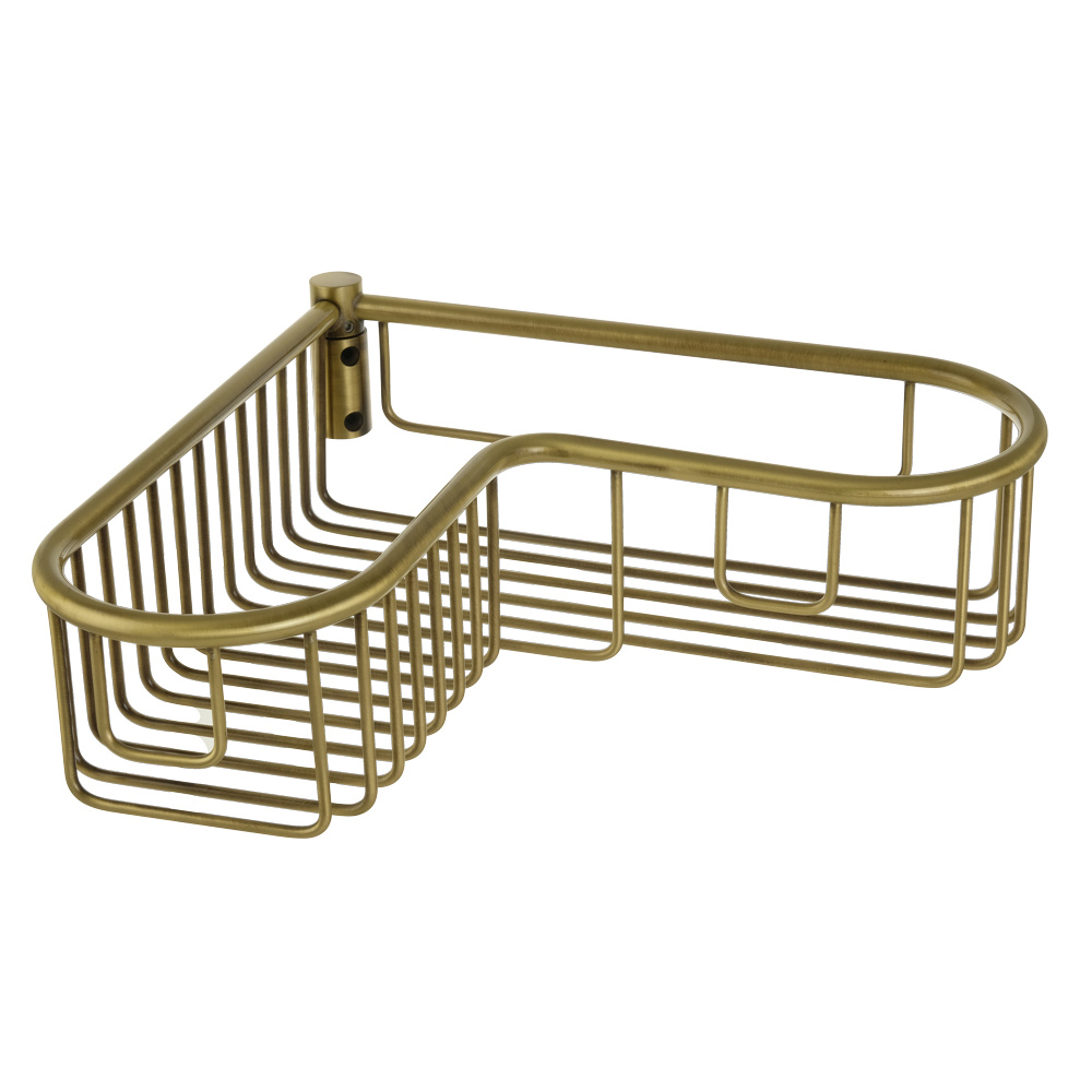 Migliore Complementi Полка-решетка угловая фигурная 30x30x9h, цвет: бронза 22032