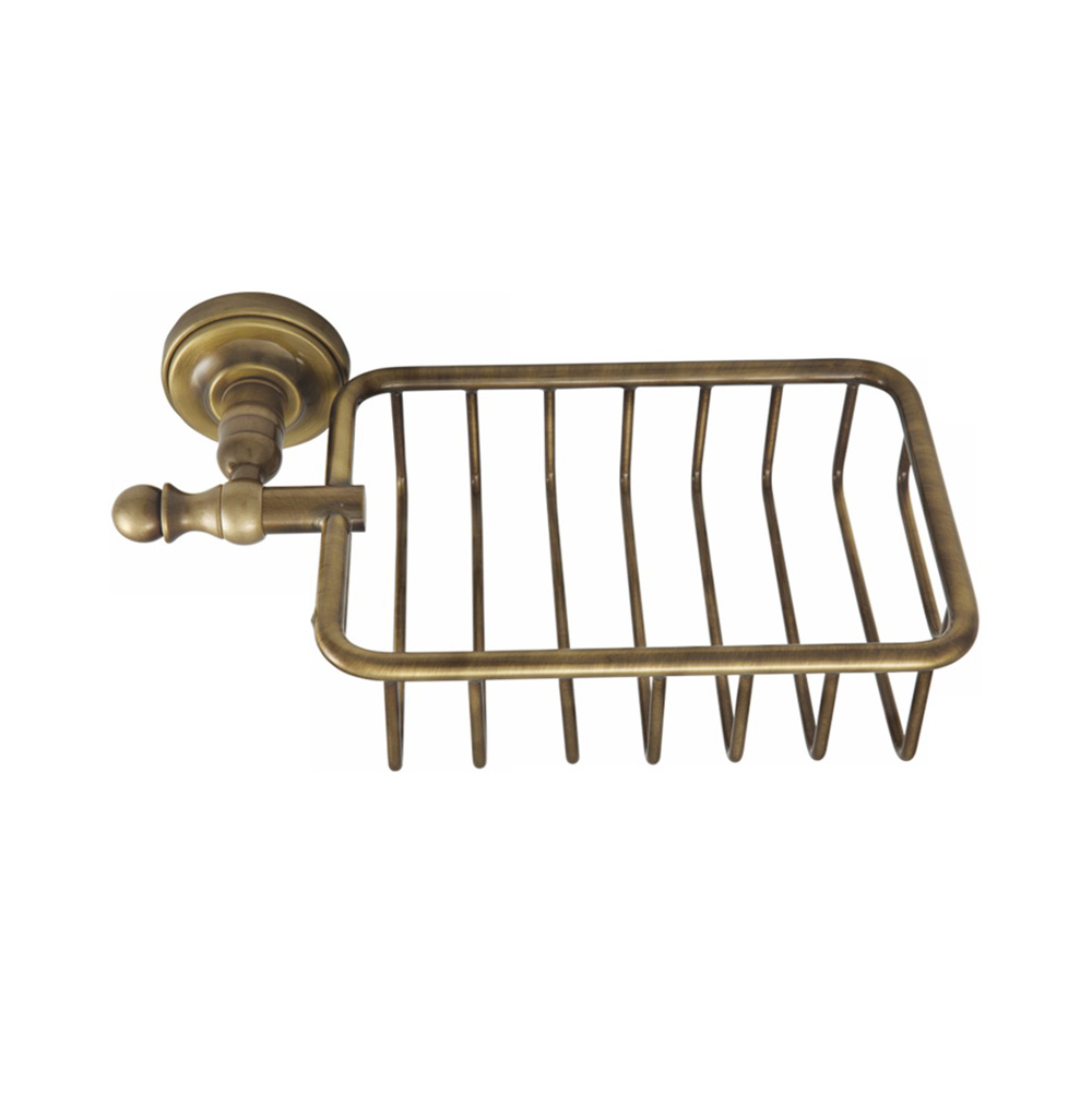 Migliore Mirella Полка-корзинка настенная, цвет: бронза 17186