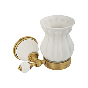 Migliore Olivia Стакан для зубных щеток подвесной, керамический, цвет: бронза 17444