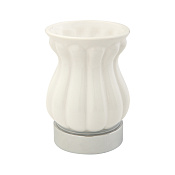 Migliore Olivia Стакан настольный, керамика, цвет: хром 17507