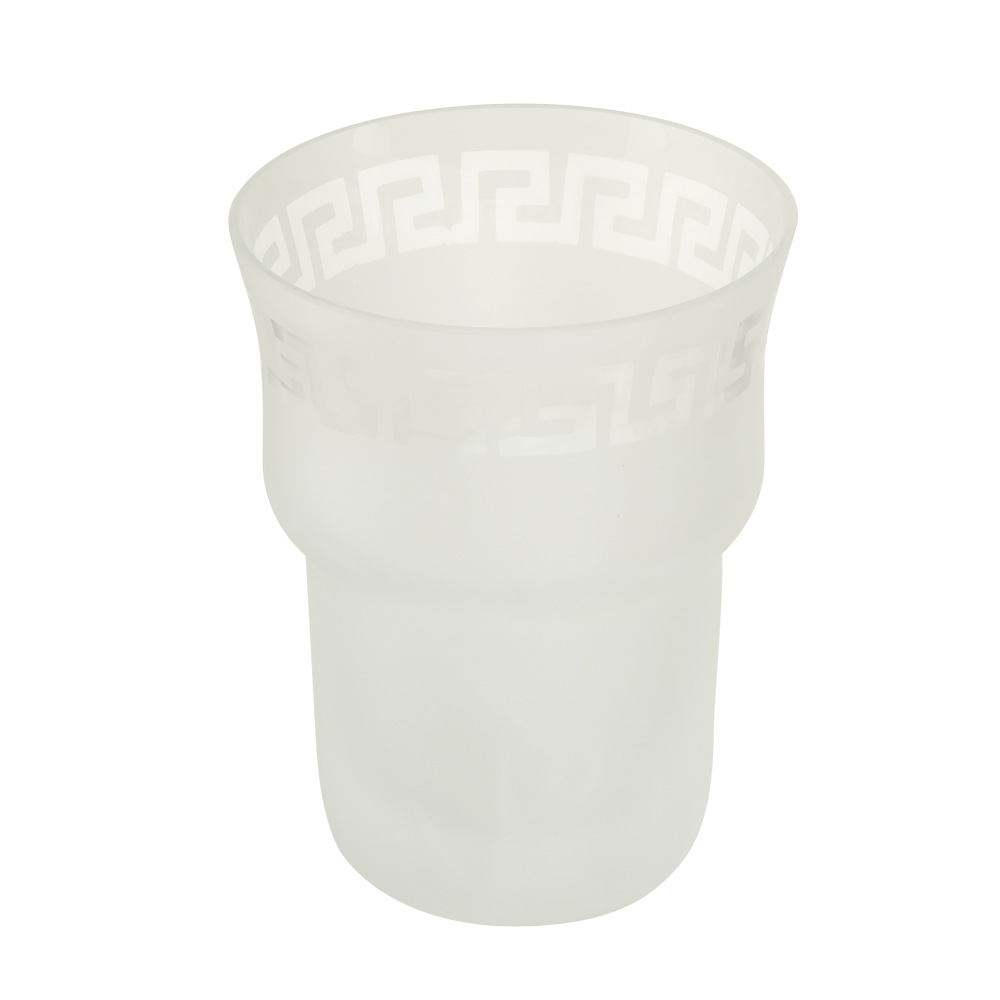 Migliore Стакан для зубных щеток подвесной, без держателя, стекло прозрачное, цвет: стекло 27804