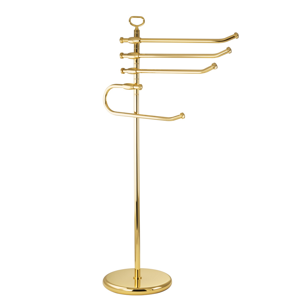 Migliore Mirella Стойка 96h, низкая, для полотенец, цвет: золото 17346