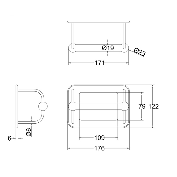 Burlington Gold Держатель туалетной бумаги настенный, цвет: золото глянцевое A5 GOLD