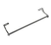 Kerasan Waldorf Полотенцедержатель боковой 40 см, подвесной, цвет: Cromo 740890cr