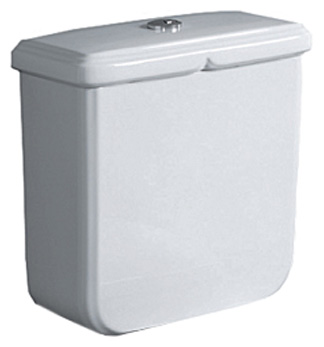 Simas Arcade Бачок для унитаза AR821/AR831, без механизма смыва, цвет: белый глянцевый AR822bi