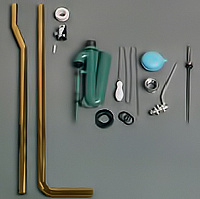 Simas Arcade Механизм слива для бачка AR802/LA06/LO902 без подводки, выс. труба, цвет: золото глянц. R01oro