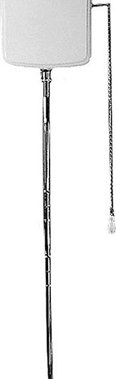 Simas Arcade Механизм слива для бачка AR802/LA06/LO902 без подводки, высок. труба, цвет: хром глянц. R01cr