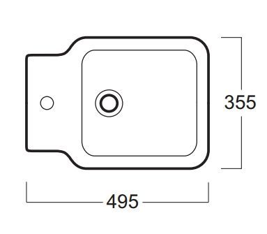 Simas Flow Крышка-сиденье для унитаза, без микролифта, крепление хром, цвет: белый глянцевый FL27bi/cr