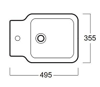 Simas Flow Крышка-сиденье для унитаза, без микролифта, крепление хром, цвет: белый глянцевый FL27bi/cr