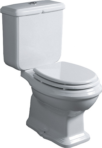 Simas Arcade Крышка-сиденье для унитаза, с микролифтом, крепление золото, цвет: белый глянцевый AR007bi/oro