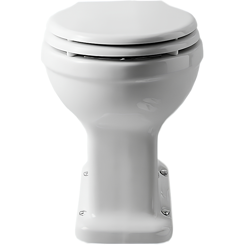 Simas Londra Чаша для унитаза моноблок c вертикальным сливом 43х68,5 см, цвет: белый глянцевый LO901bi