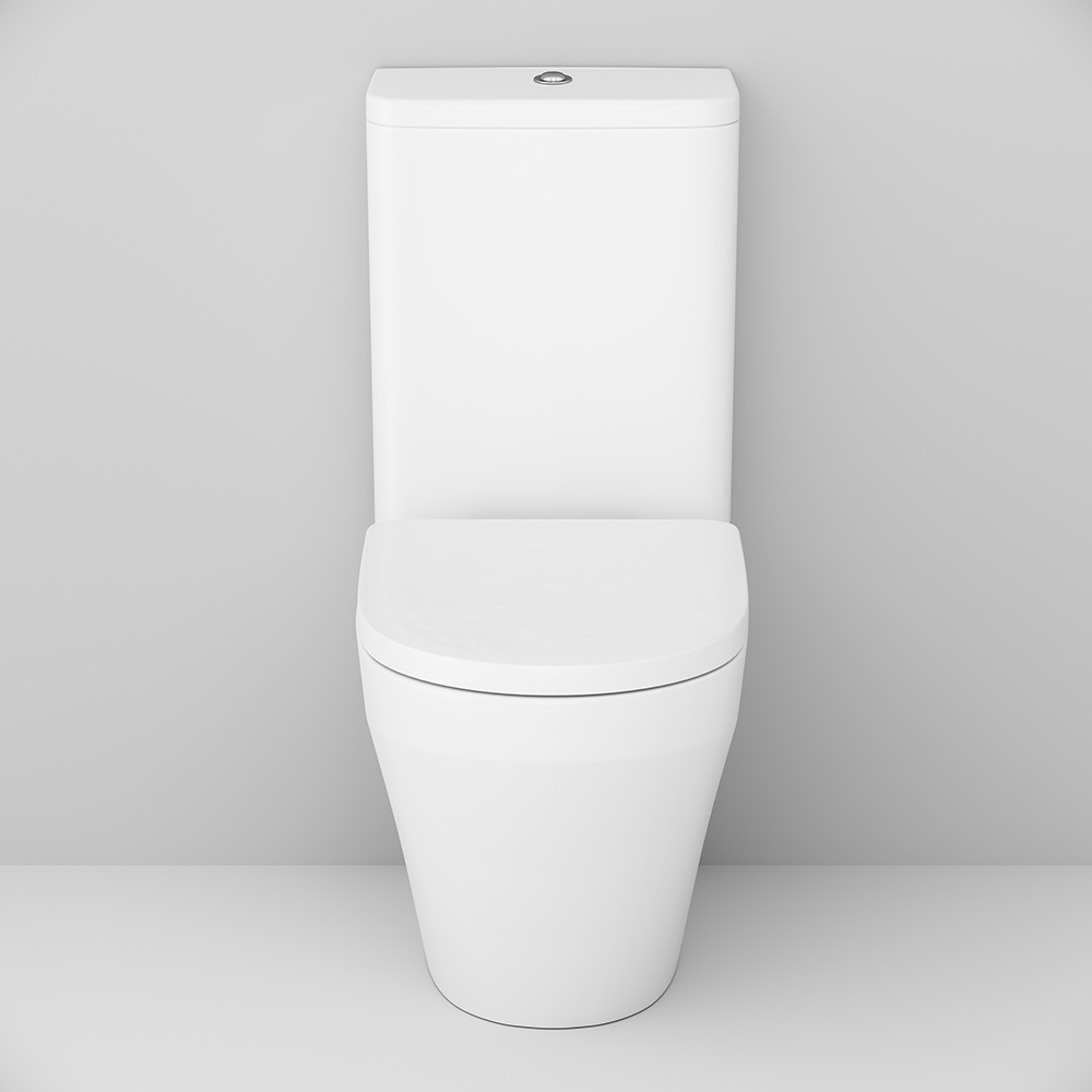 Am.Pm Inspire V2.0 Унитаз-компакт 37х66,5 см, с крышкой микролифт, цвет: белый глянцевый C508607WH