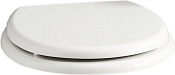 Simas Arcade Крышка-сиденье для унитаза, с микролифтом, крепление хром, цвет: белый глянцевый AR006bi/cr