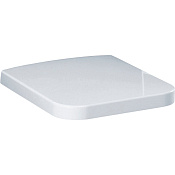 Simas Flow Крышка-сиденье для унитаза, с микролифтом, крепление хром, цвет: белый глянцевый FL28bi/cr