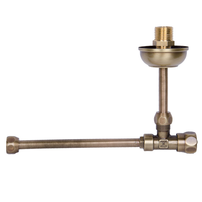 Simas Accessori Victoria Угловой кран для подвода воды, цвет: бронза глянцевая 120006br