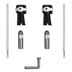 Simas Frozen Комплект крепежа для подвесного унитаза/биде F85