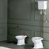 Simas Lante Бачок высокий для унитаза LA01/LA02, без механизма смыва, цвет: белый глянцевый LA06bi