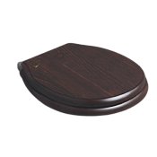 Simas Londra Крышка-сиденье для унитаза, без микролифта, крепление хром, цвет: noce LO004S noce/cr